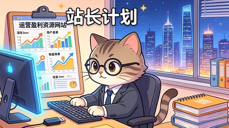 【站长计划】搭建同款盈利资源网站，自己当站长，每月多赚几千，限时优惠中！