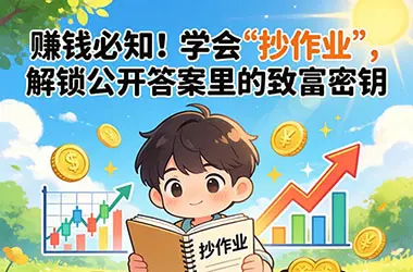 赚钱必知!学会 “抄作业”,解锁公开答案里的致富密钥-知峰研习社