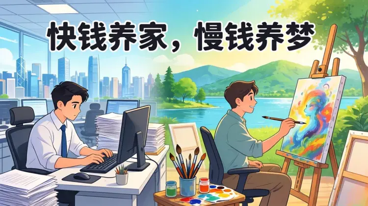 快钱养家，慢钱养梦：我一个人一台电脑稳定创业8年的底层SOP-知峰研习社