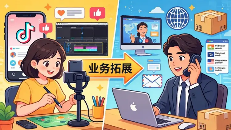 普通人跨境新热潮：从视频号转型做事全复盘-知峰研习社