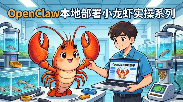 OpenClaw养虾记实操：本地部署小龙虾AI助理，打造专属数字员工-知峰社