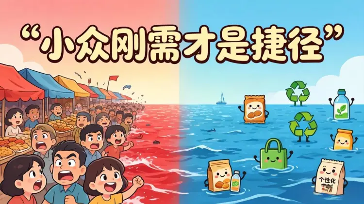 普通人别再挤红海了,小众刚需才是真正的赚钱捷径
