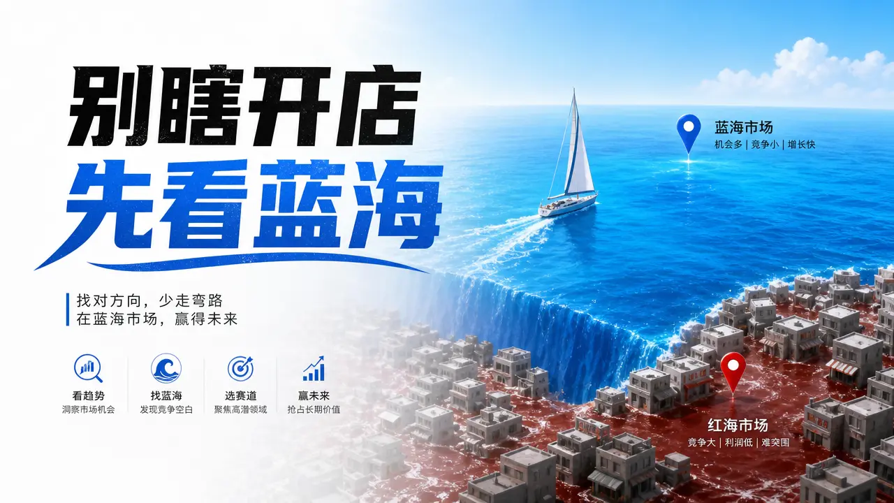 淘宝无货源蓝海选品教程：三店循环玩法+2026起店流程全拆解-知峰社