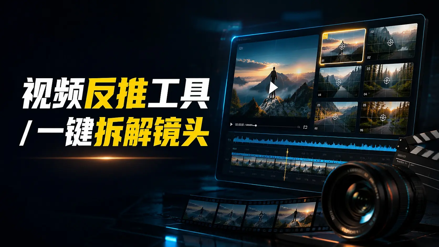 不会拆视频镜头？这个AI工具帮你生成可复用提示词｜知峰社