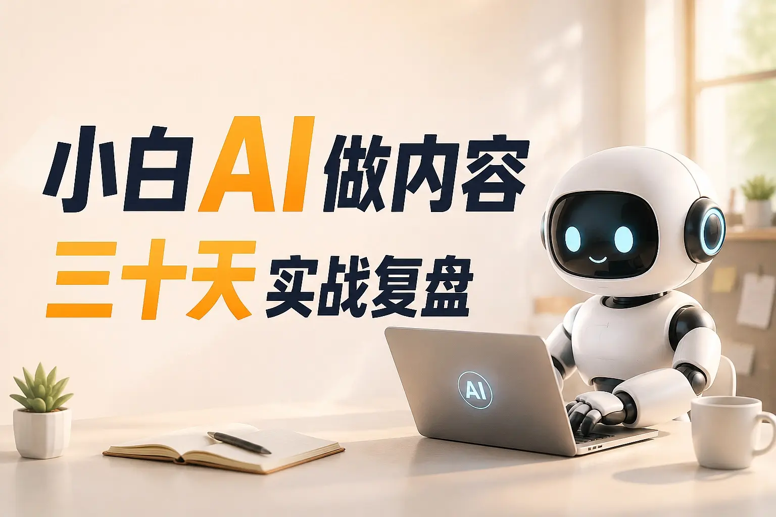 纯小白用国产AI做内容30天复盘：61条内容是怎么做出来的｜知峰社