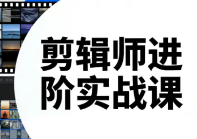 剪辑师进阶实战课(更新23年-25年)-知峰云课
