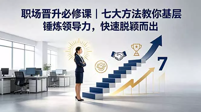 付费文章：职场晋升必修课｜七大方法教你基层锤炼领导力，快速脱颖而出-知峰社