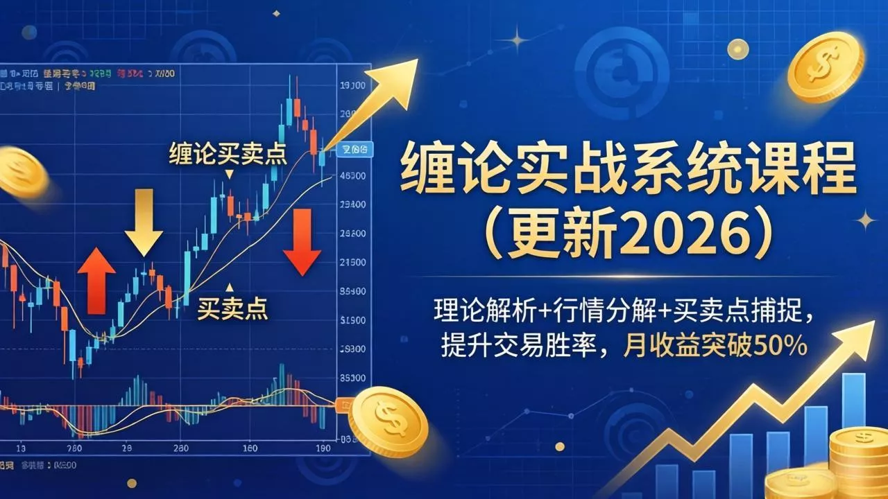 缠论实战系统课程(更新26年6月-知峰社