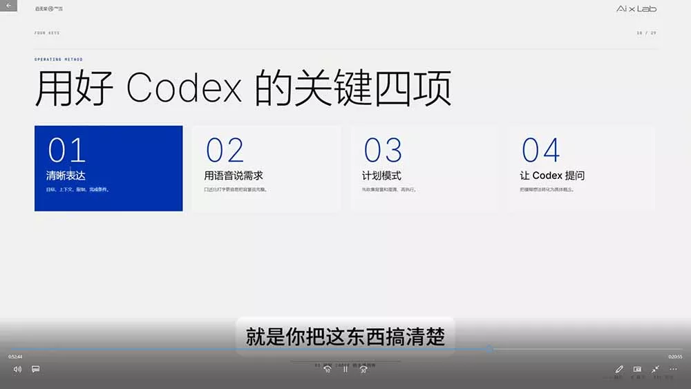 Codex作品集实战课：从找参考×沉淀Skill×到生成作品集网站，建立一套可复用的AI工作方法