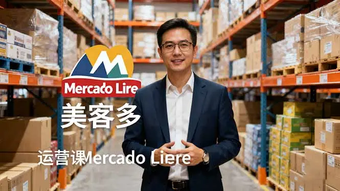 2025美客多Mercado Libre运营课：账号注册/产品上传/促销活动/自发货模式-知峰社