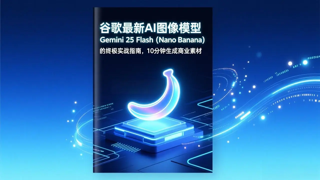 谷歌最新AI图像模型Gemini 2.5 Flash(Nano Banana-知峰研习社