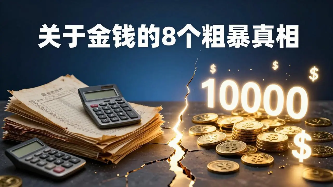 付费文章：关于金钱的 8 个粗暴真相，彻底重塑你的赚钱思维与财富认知-知峰社