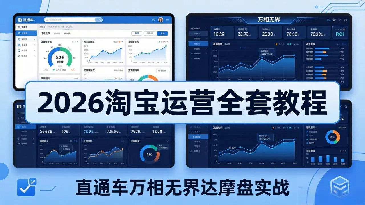 2026淘宝运营全套教程(更新5月3日-知峰社