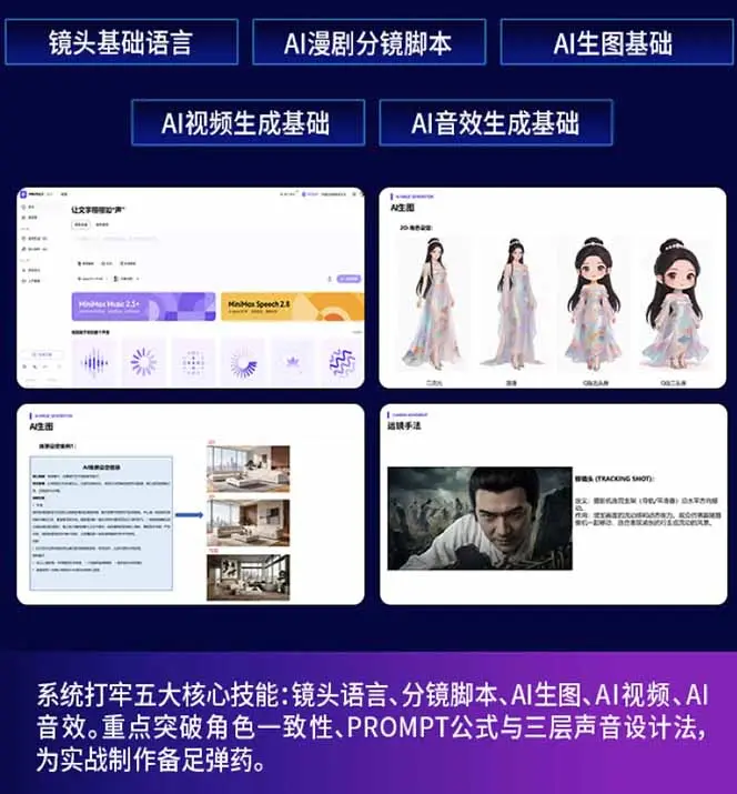 AI漫剧硬核课：巨日禄+豆包+即梦+可灵+Vidu+剪映：一套课玩转国产工具，低成本产出爆款漫剧
