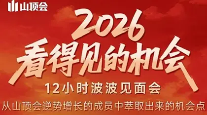 波波·2026看得见的机会12小时波波见面会(东莞线下课2月1日)-知峰云课