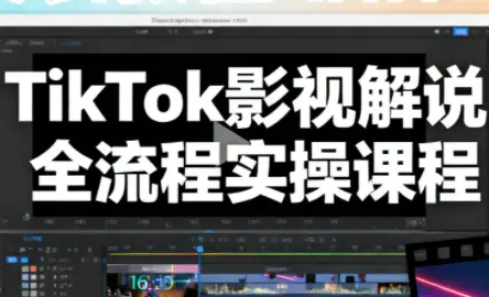 凌帧·TikTok影视解说全流程实操-知峰云课