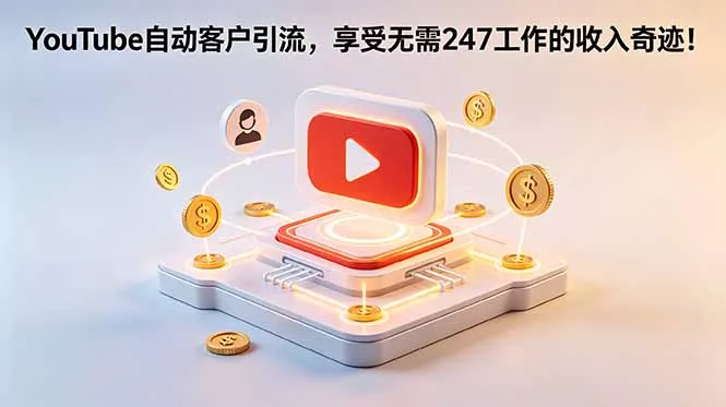 YouTube 自动客户引流，享受无需 247 工作的收入奇迹！【原创双语字幕】-知峰社