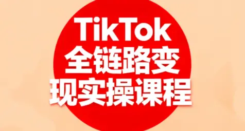 小杨老师·TikTok全链路变现实操课程-知峰云课