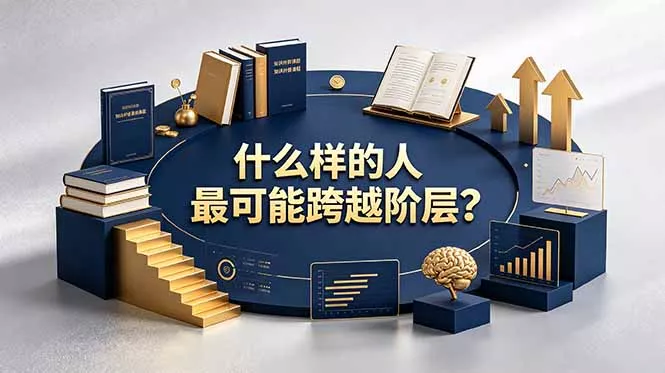 付费文章：什么样的人最可能跨越阶层？具备这五种特质，普通人也能顺利跨越阶层-知峰社