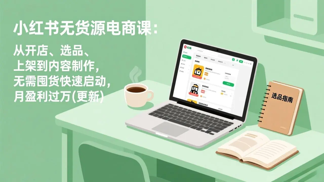 小红书无货源电商课(5月12更新-知峰社