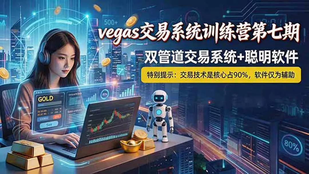 【海外美金AI搬砖】Vegas交易技术+聪明软件， 黄金期货日赚50-1000U， 长期稳定，小白轻松上手-知峰社
