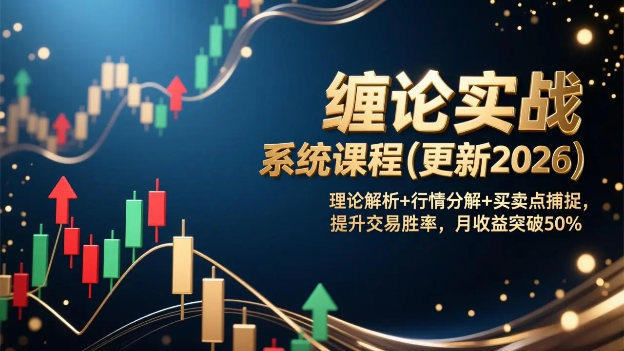 缠论实战系统课程(更新2026-知峰社