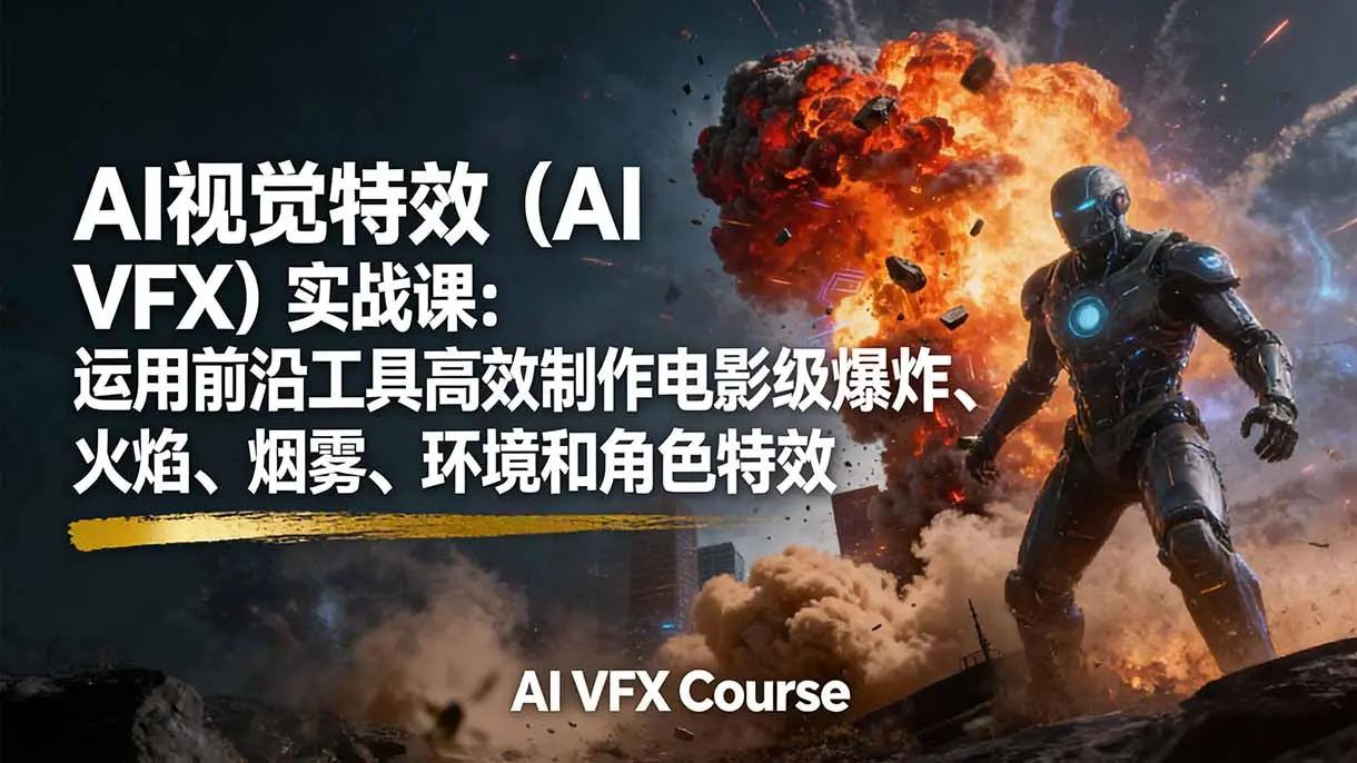 AI视觉特效(AI VFX-知峰研习社